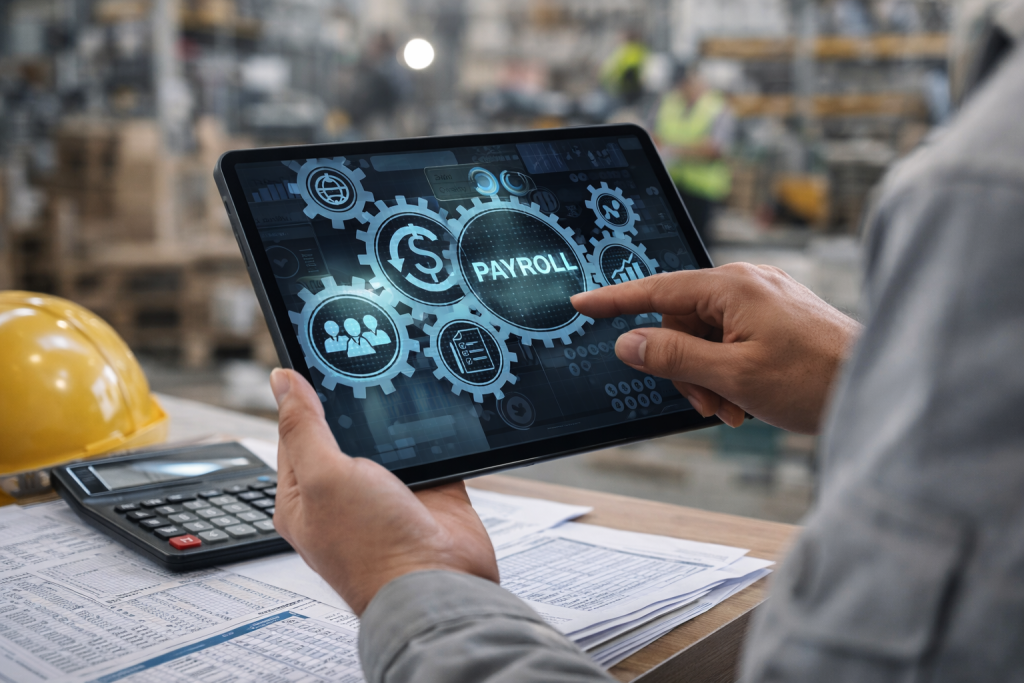 NC workers compensation audit review payroll records in commercial warehouse