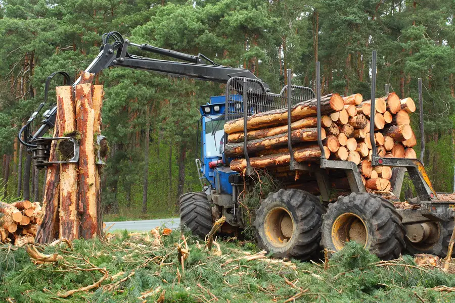 Logging machine