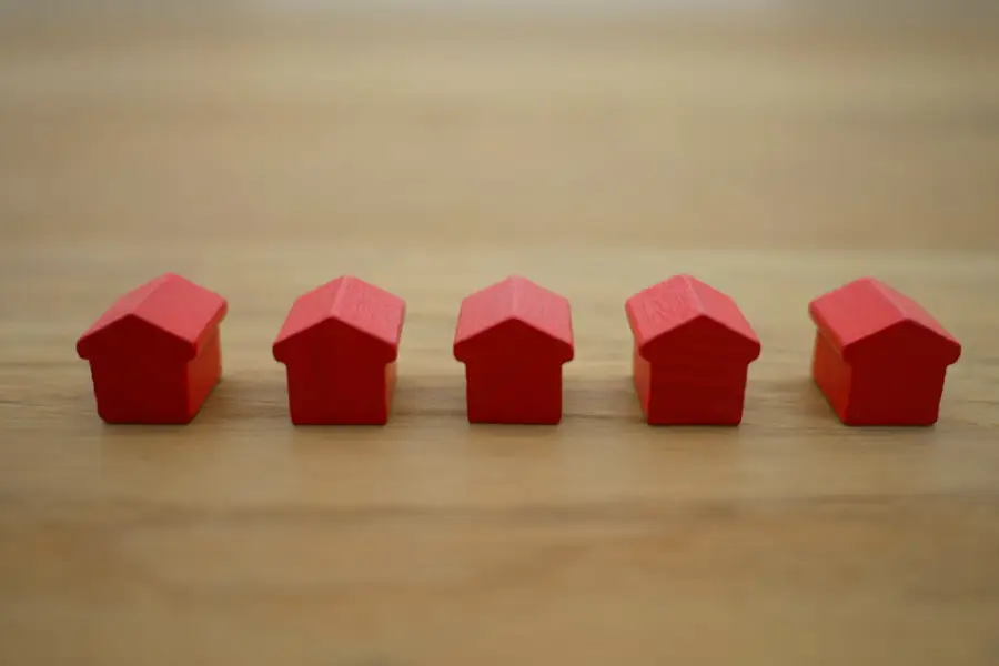 Tiny wooden houses